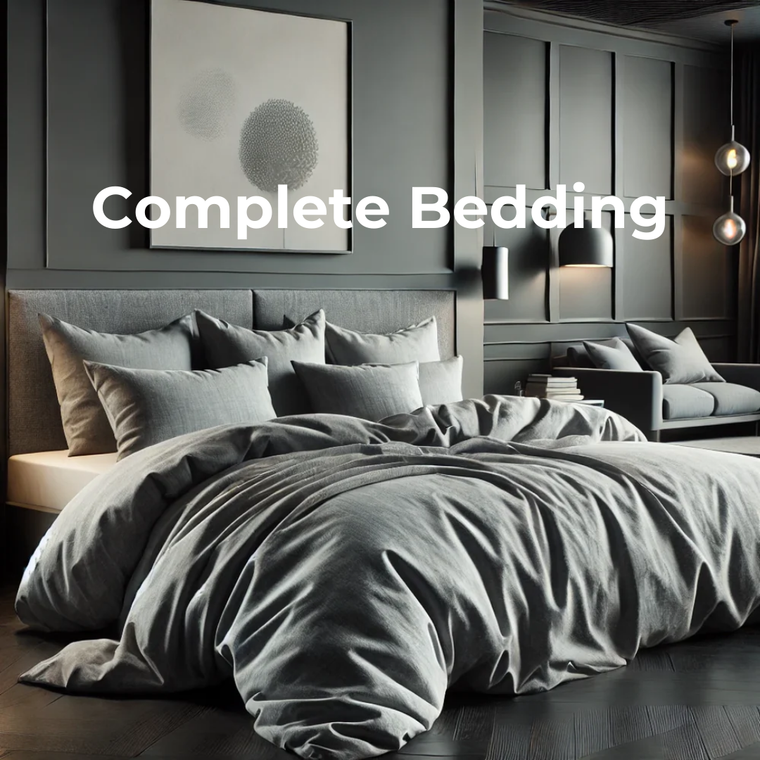 Silver Grey Eucalyptus Lyocell Bedding Set