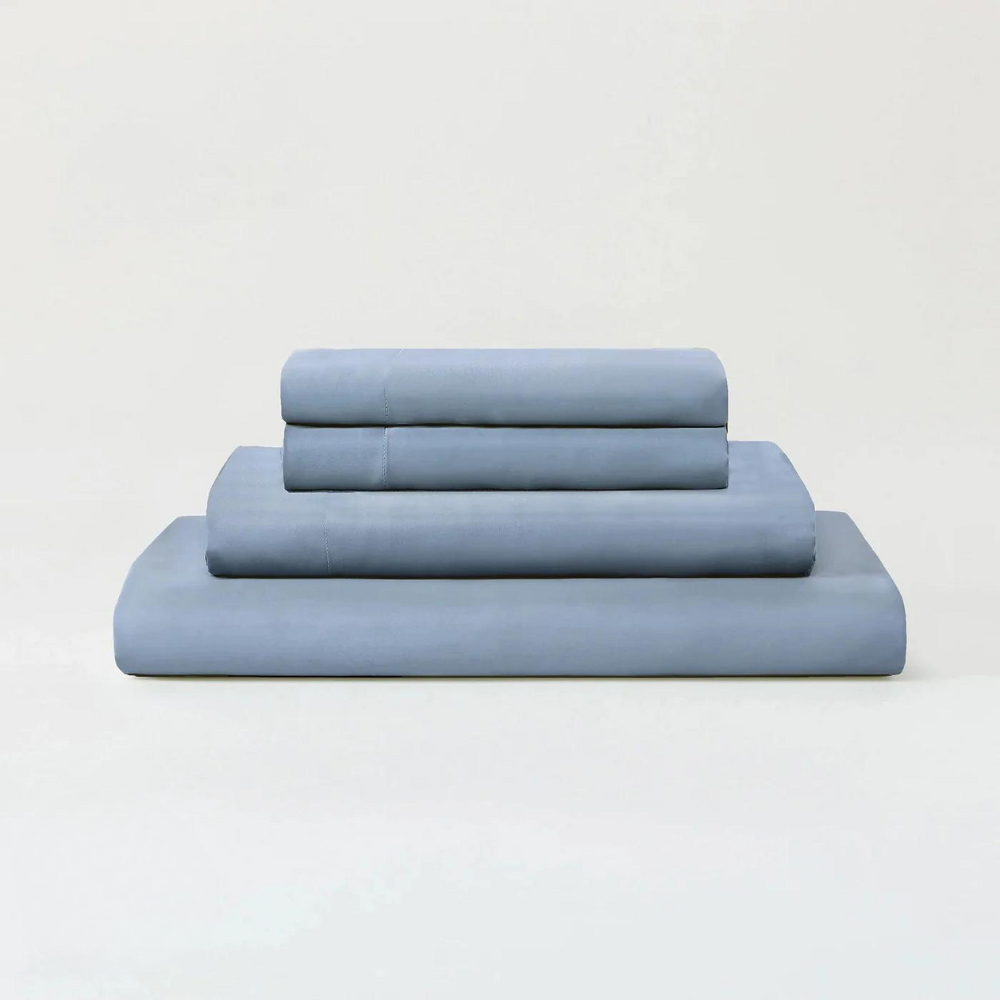 Ocean Blue Eucalyptus Lyocell Bedding Set