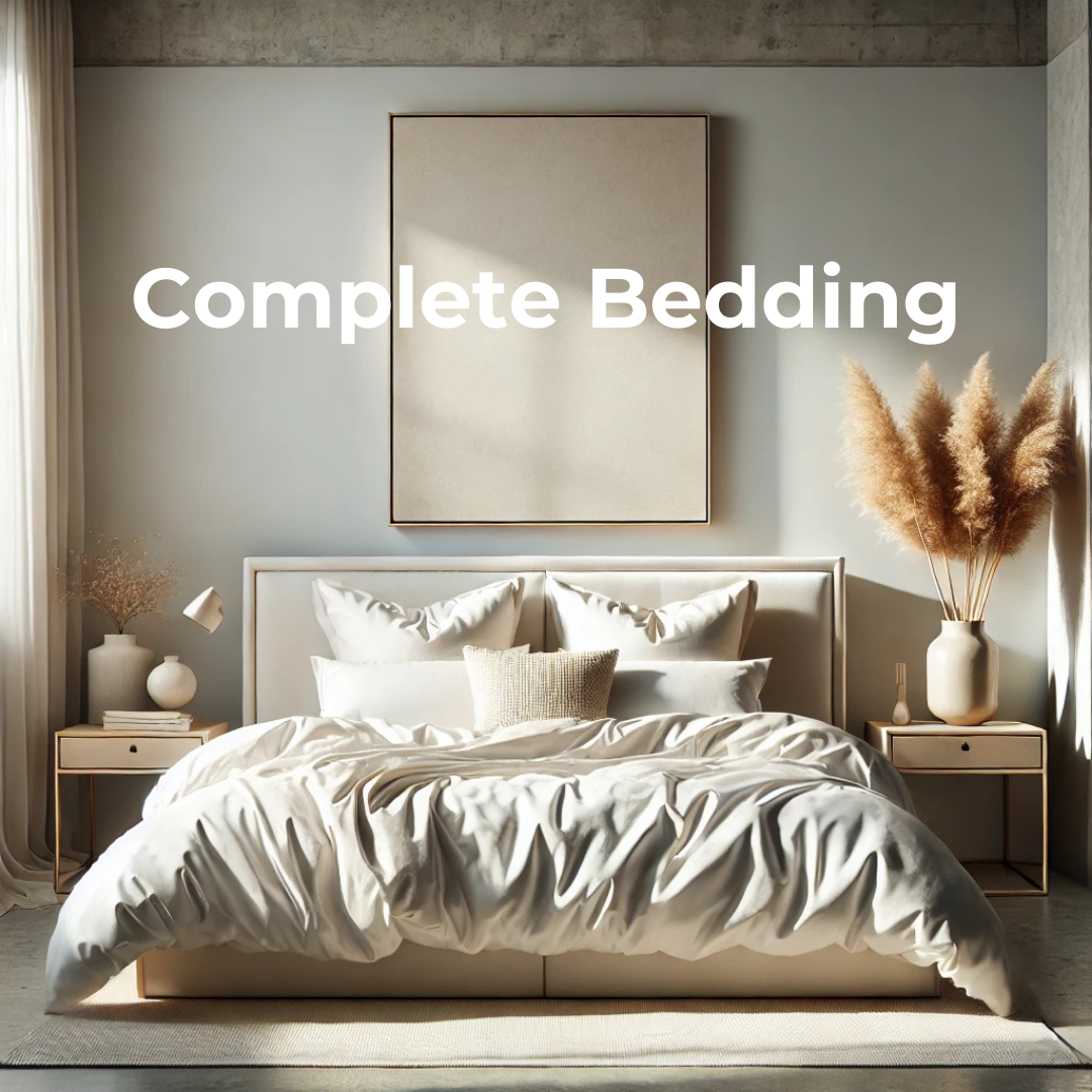 Off White Eucalyptus Lyocell Bedding Set