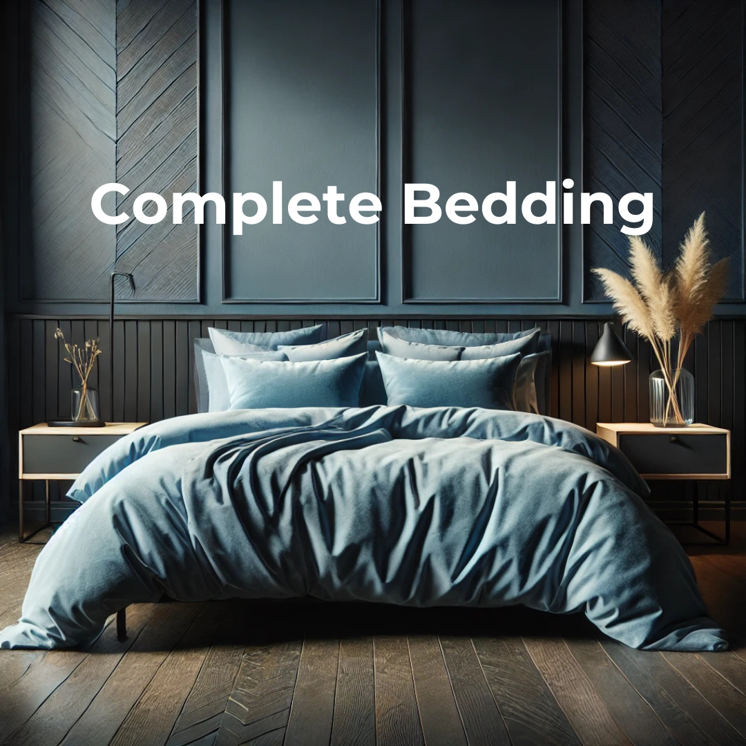 Ocean Blue Eucalyptus Lyocell Bedding Set