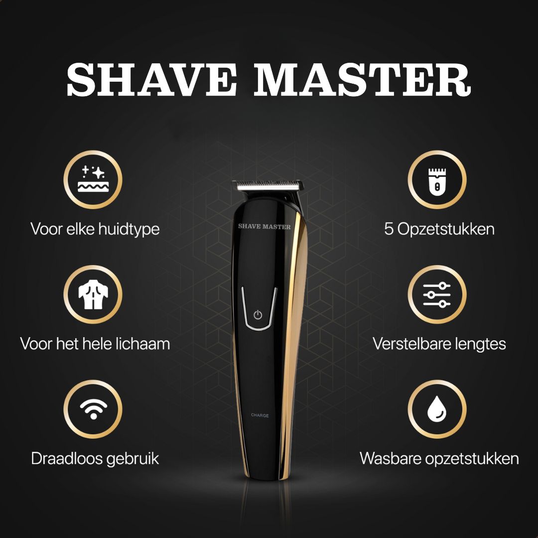 SHAVE MASTER™ Allround skäggtrimmer
